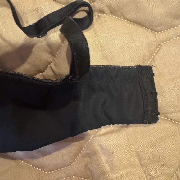 Victorias Secret 38DD Multiway Strapless Bra Pushup Padded Gray Underwire - Picture 5 of 14